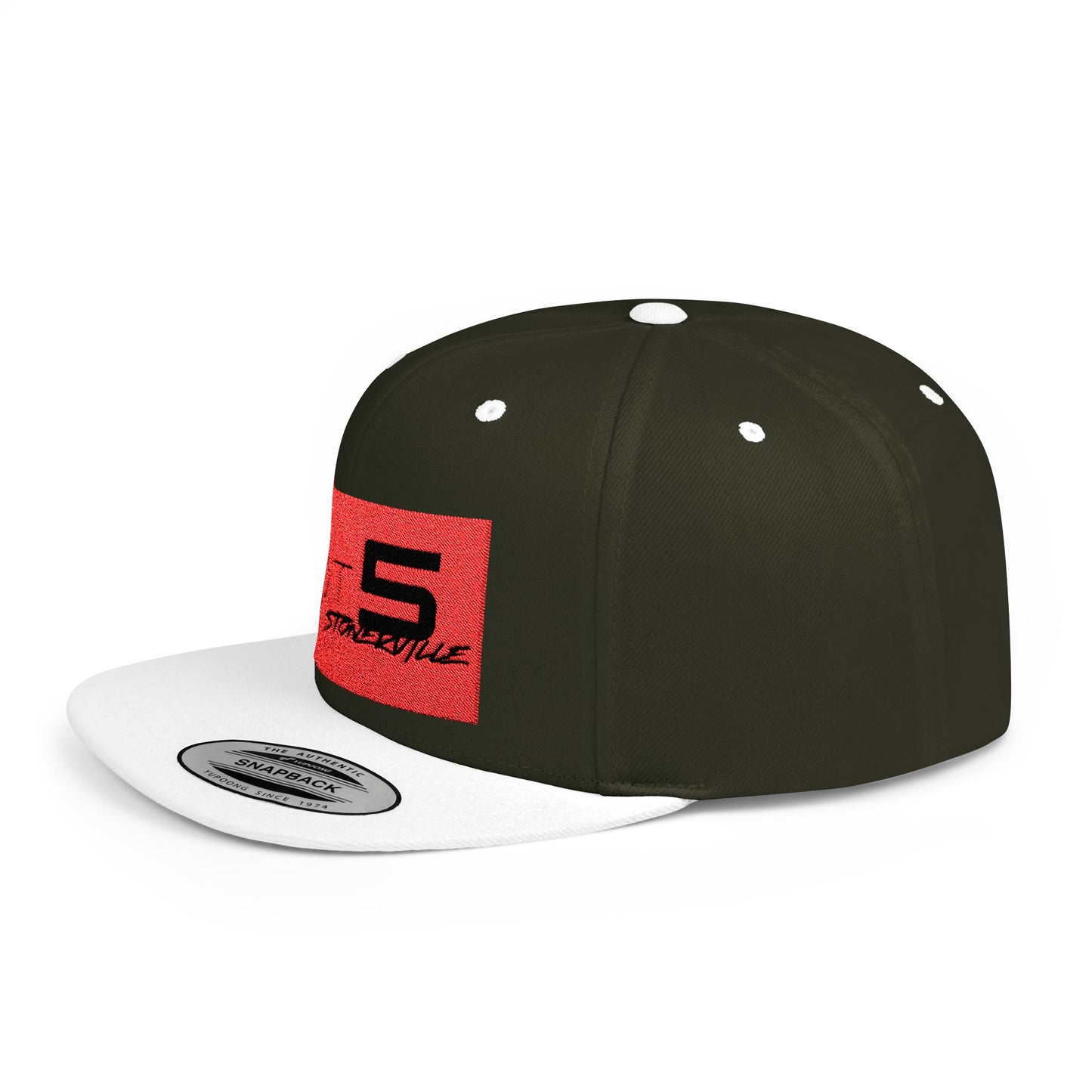 Flat Bill Snapback